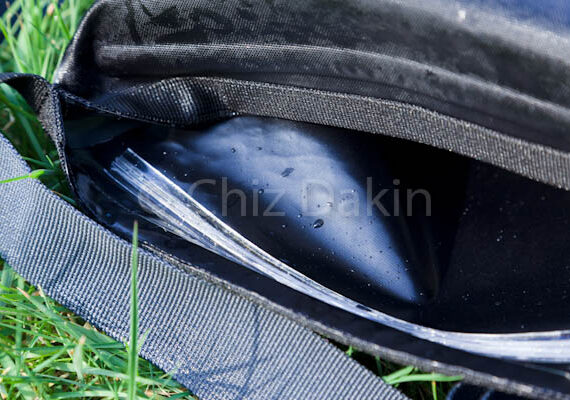 Very little seepage even after submersion