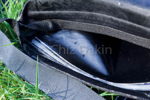 Very little seepage even after submersion