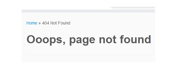Oops - broken link!